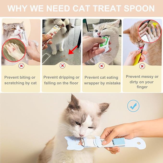 Cat Strip Feeder Spoon